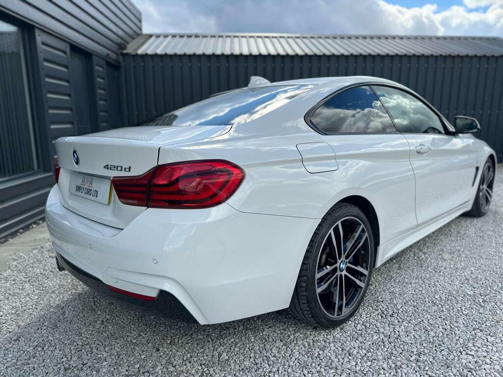 BMW 4 Series 2.0 420D M Sport Euro 6 Ss White #3