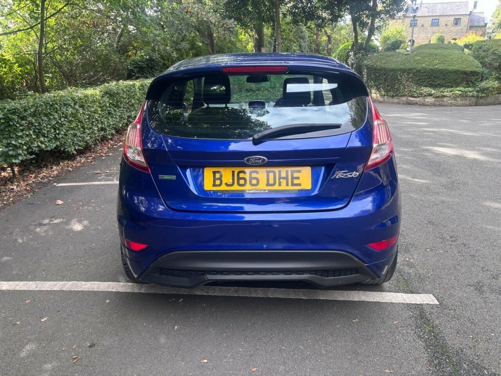 Ford Fiesta 1L St-line Blue #4