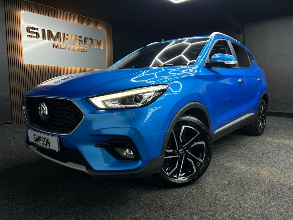 MG ZS 1L Exclusive Blue