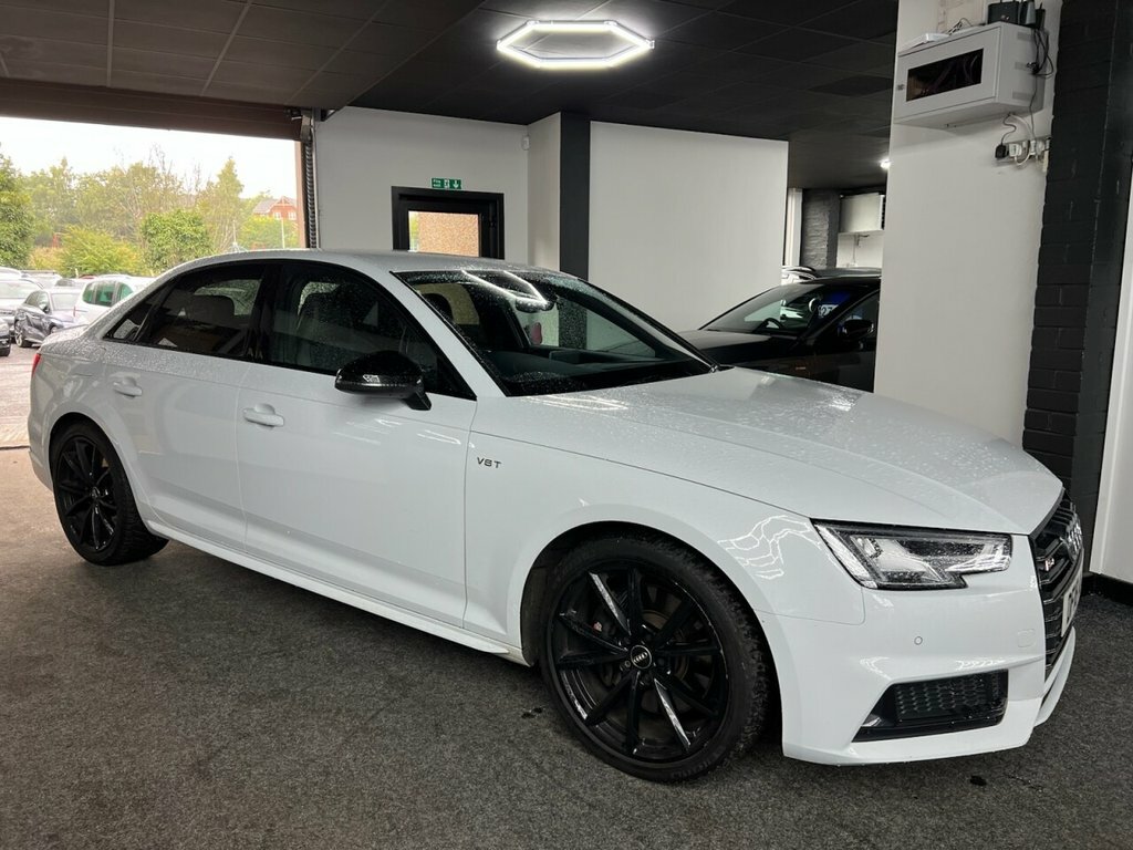 Audi S4 Saloon White