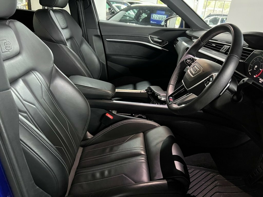 Audi Q8 e tron Suv Blue #2