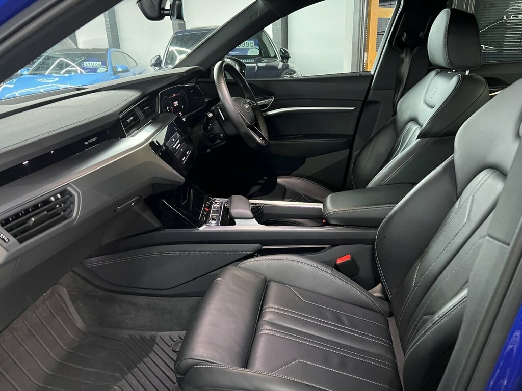 Audi Q8 e tron Suv Blue #3