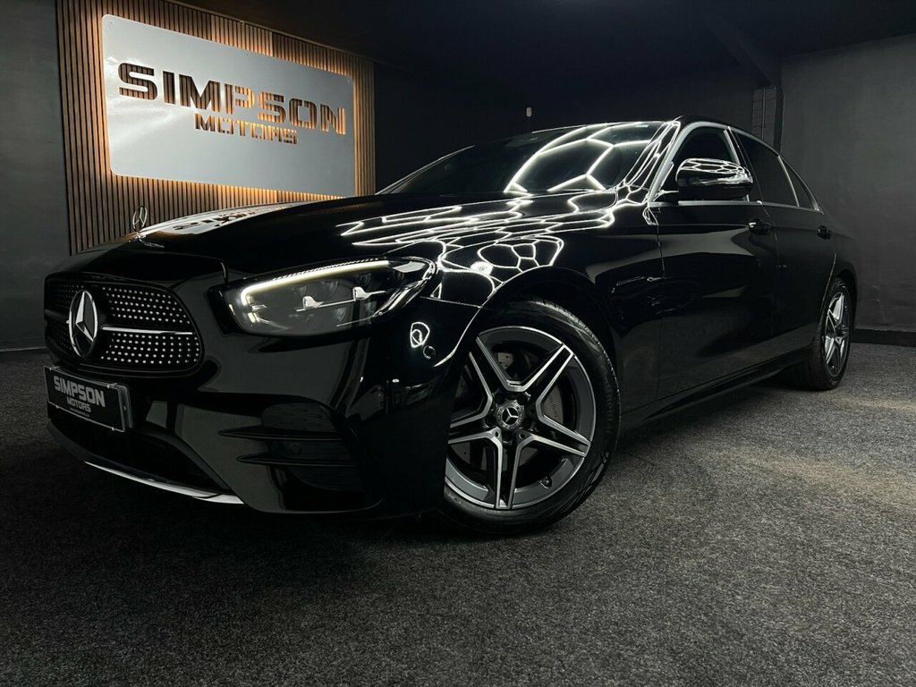 Mercedes-Benz E Class 2.0 E220d Amg Line Premium Coupe G-tr Black #1