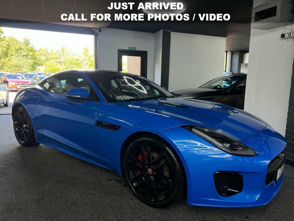 Jaguar F-Type Coupe Blue