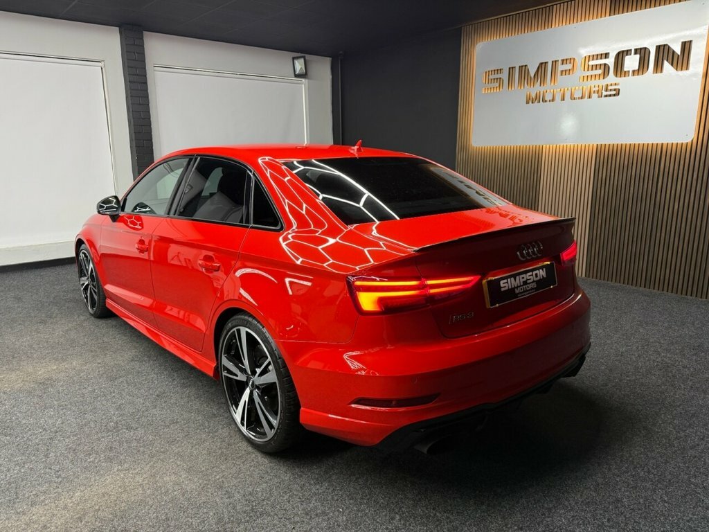 Audi RS3 Saloon Red #5