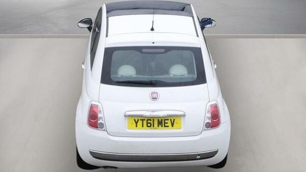 Fiat 500 1.2 Lounge Euro 5 Ss White #6