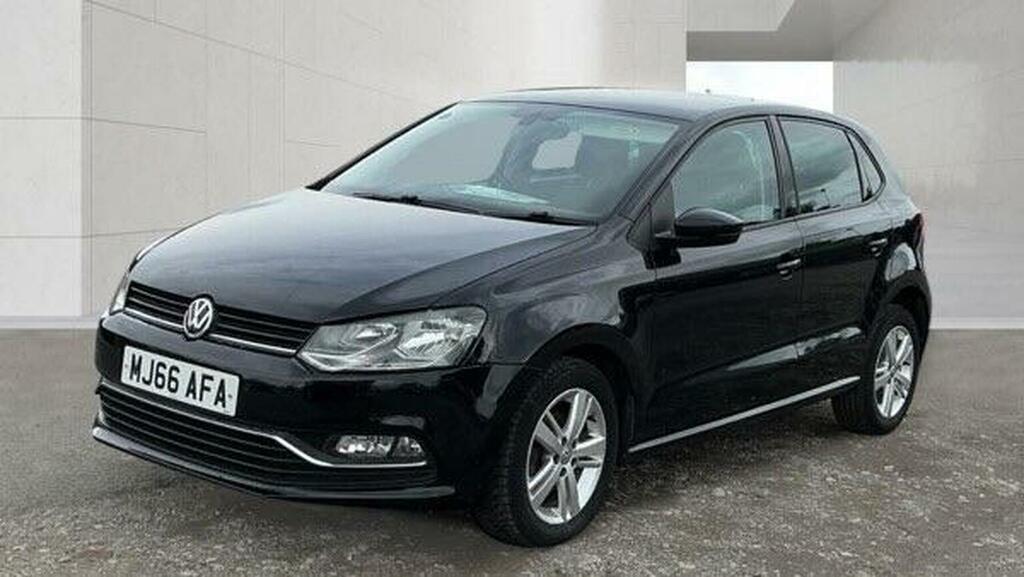 Volkswagen Polo 1.0 Bluemotion Tech Match Euro 6 Ss Black #2