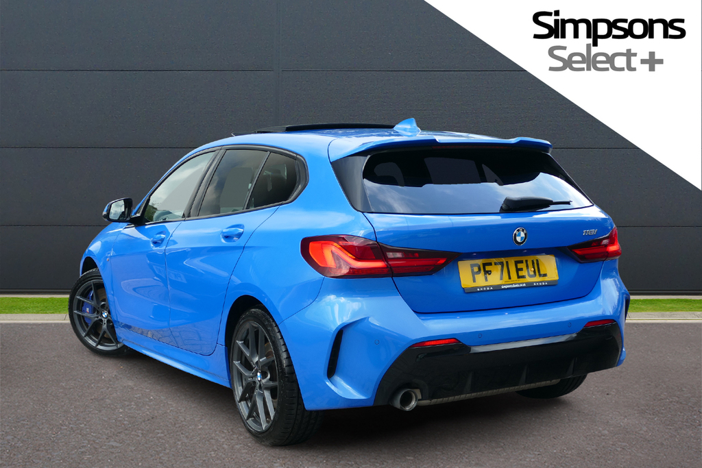 BMW 1 Series 118I 136 M Sport Lcpprotech Pk 0 Ps Blue #3