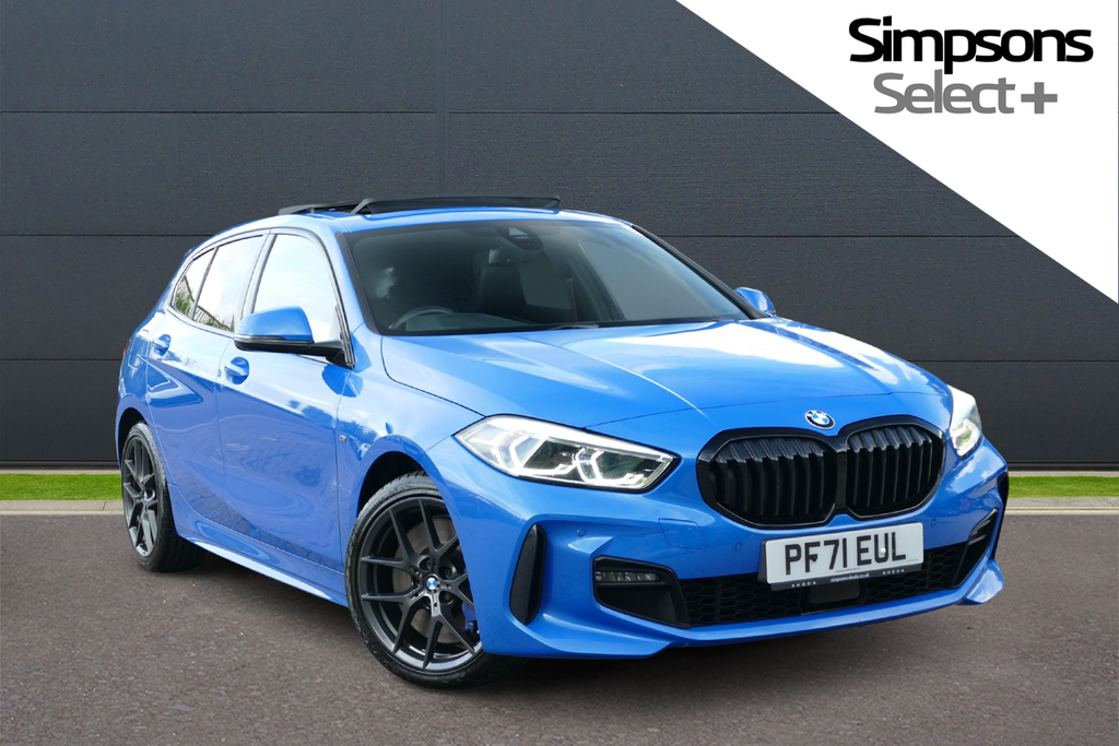 BMW 1 Series 118I 136 M Sport Lcpprotech Pk 0 Ps Blue