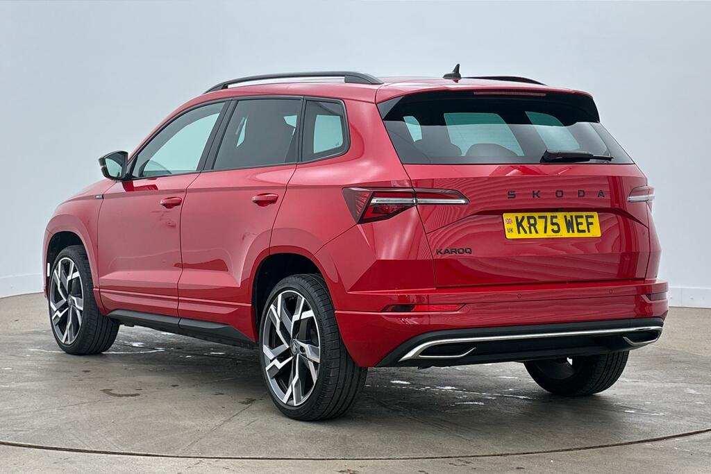 Skoda Karoq 1.5 Tsi Sportline Edition Dsg 150 Ps Red #3