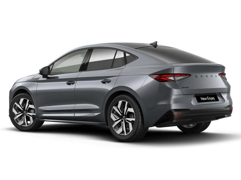 Skoda ENYAQ Enyaq Coup- Sportline 85X 82 Kwh 299 Ps Single Spe Grey #4