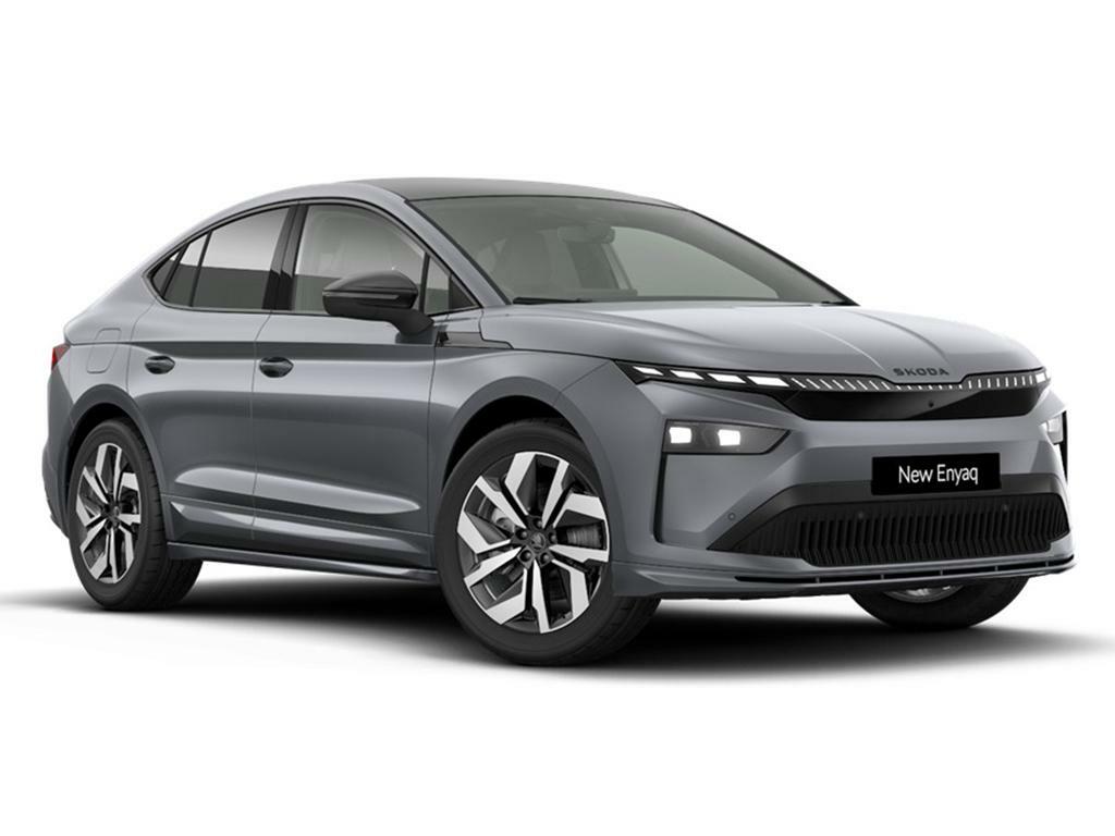 Skoda ENYAQ Enyaq Coup- Sportline 85X 82 Kwh 299 Ps Single Spe Grey