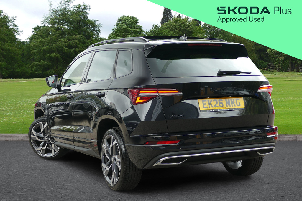 Skoda Karoq 1.5 Tsi Sportline Edition Dsg 150 Ps Black #3