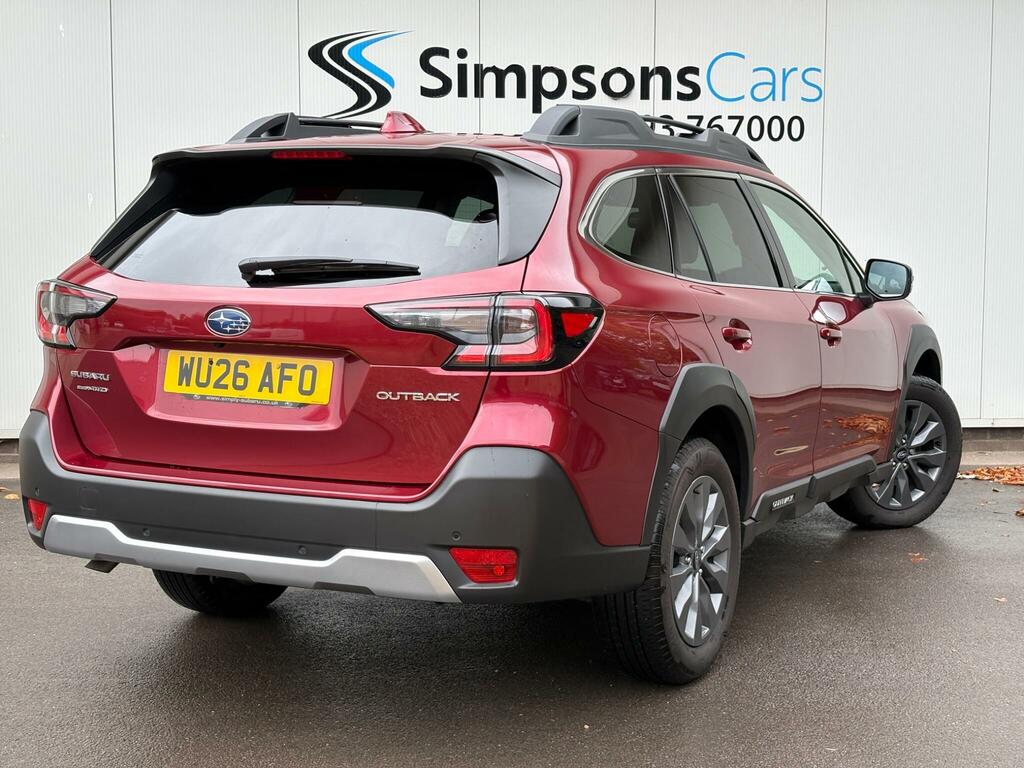 Subaru Outback 2.5I Limited Estate Lineartronic 4Wd Eu Red #4