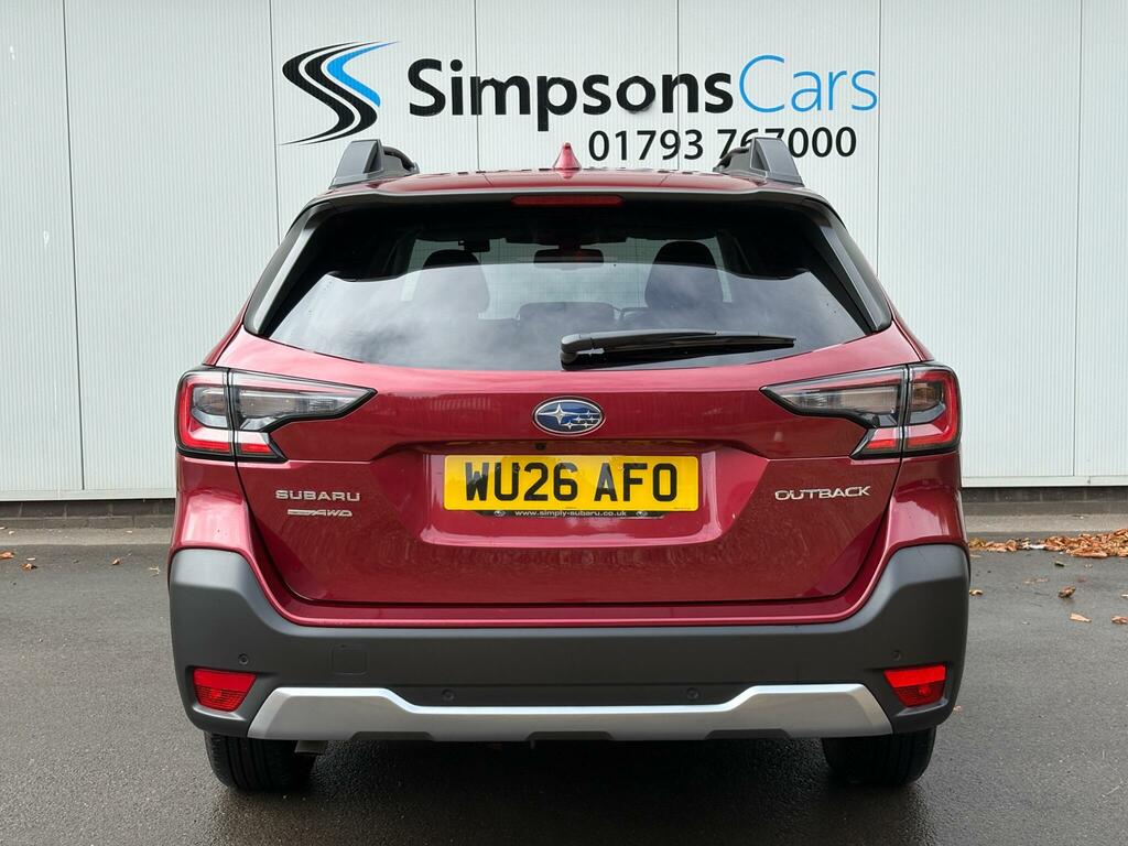 Subaru Outback 2.5I Limited Estate Lineartronic 4Wd Eu Red #5