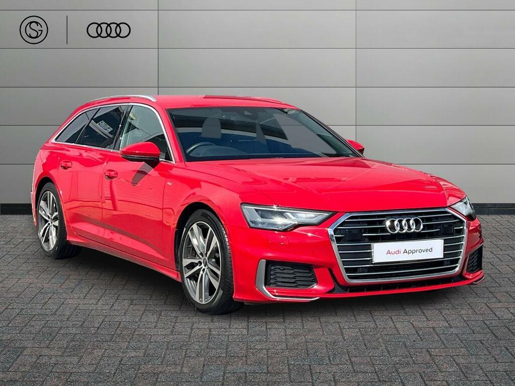 Audi A6 Avant 2.0 Tfsi 40 S Line S Tronic Euro 6 Ss Red
