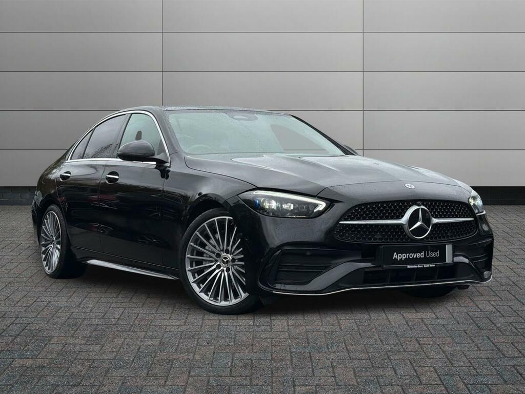 Mercedes-Benz C Class C 220 D Amg Line Premium Saloon Black