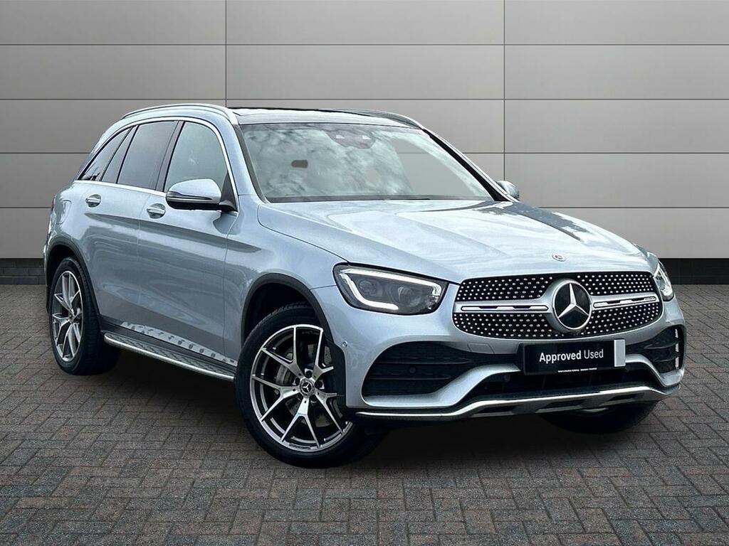 Mercedes-Benz GLC Class Glc 300 4Matic Amg Line CP21HUH Silver