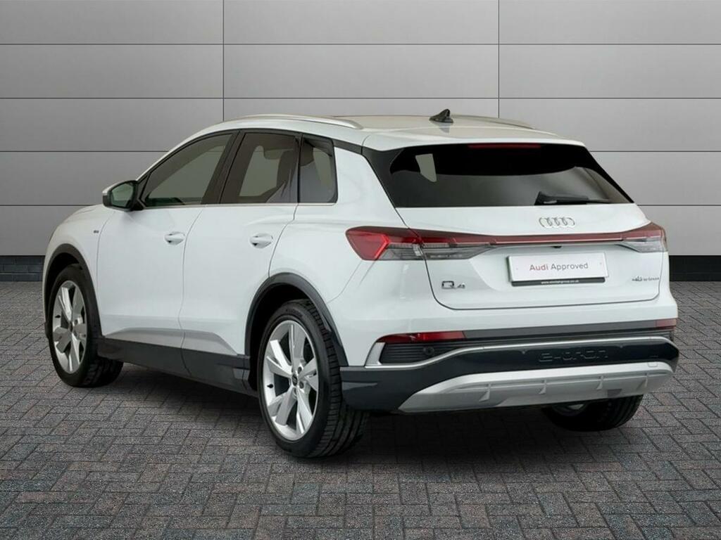 Audi Q4 E Tron 45 S Line 82Kwh CA25KPT White #2