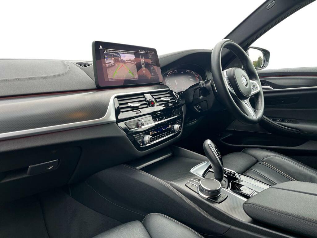 BMW 5 Series 3.0 530D Mht M Sport Saloon Hybrid Step Blue #3