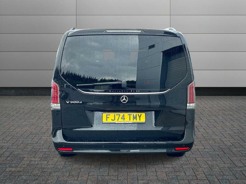 Mercedes-Benz V Class 2.0 V300d Amg Line G-tronic Euro 6 Ss Lwb Black #6