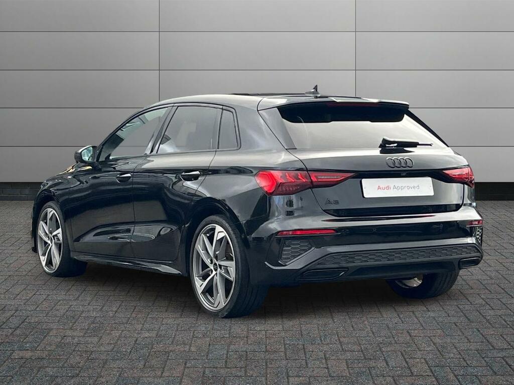 Audi A3 1.5 Tfsi 35 Black Edition Sportback S Tronic Euro DA73NFJ Black #2