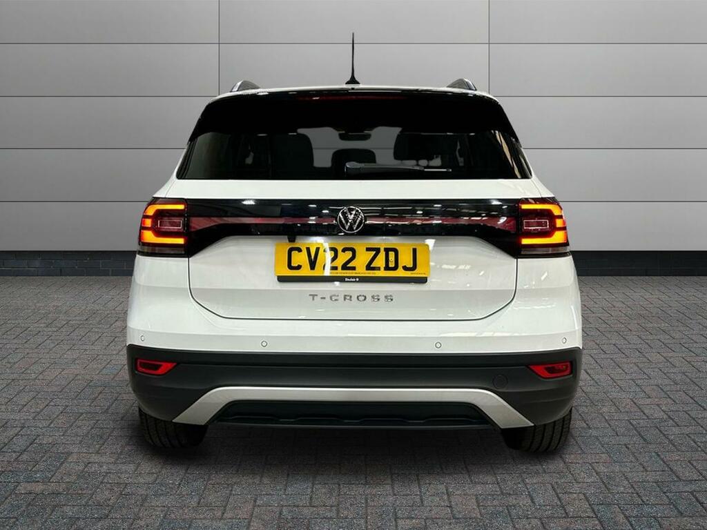 Volkswagen T-Cross 1.0 Tsi Active Euro 6 Ss White #6