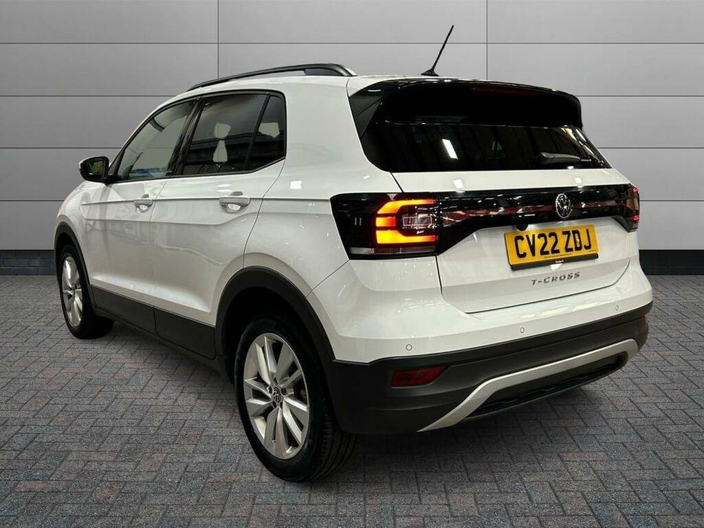 Volkswagen T-Cross 1.0 Tsi Active Euro 6 Ss White #2