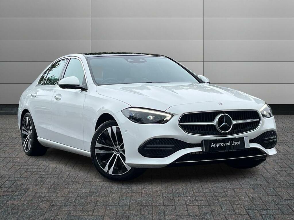 Mercedes-Benz C Class C 220 D Exclusive Luxury Saloon White