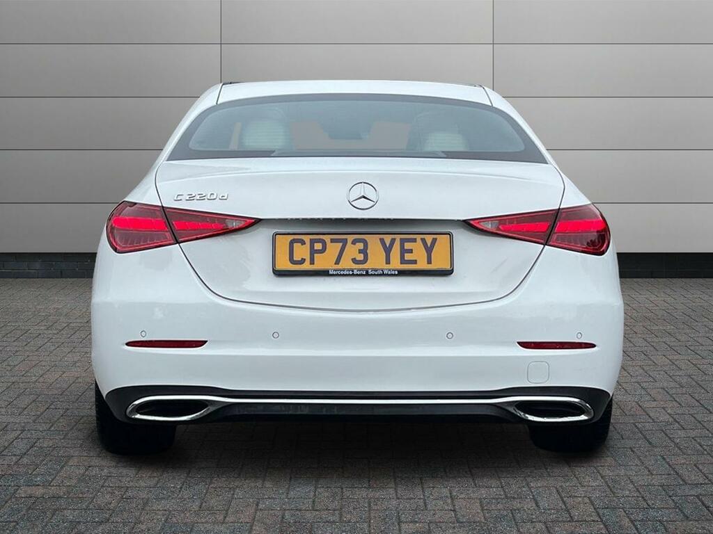 Mercedes-Benz C Class C 220 D Exclusive Luxury Saloon White #6