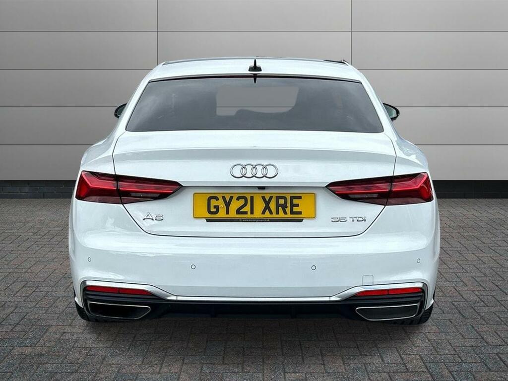 Audi A5 2.0 Tdi 35 S Line Coupe S Tronic Euro 6 White #6
