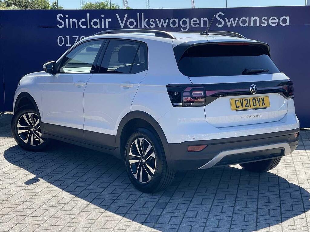 Volkswagen T-Cross 1.0 Tsi 95Ps United Hatchback Click And Collec White #3