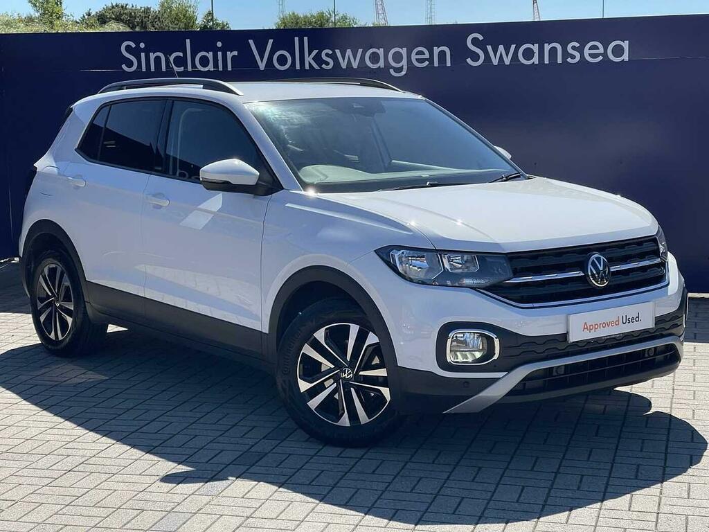 Volkswagen T-Cross 1.0 Tsi 95Ps United Hatchback Click And Collec White