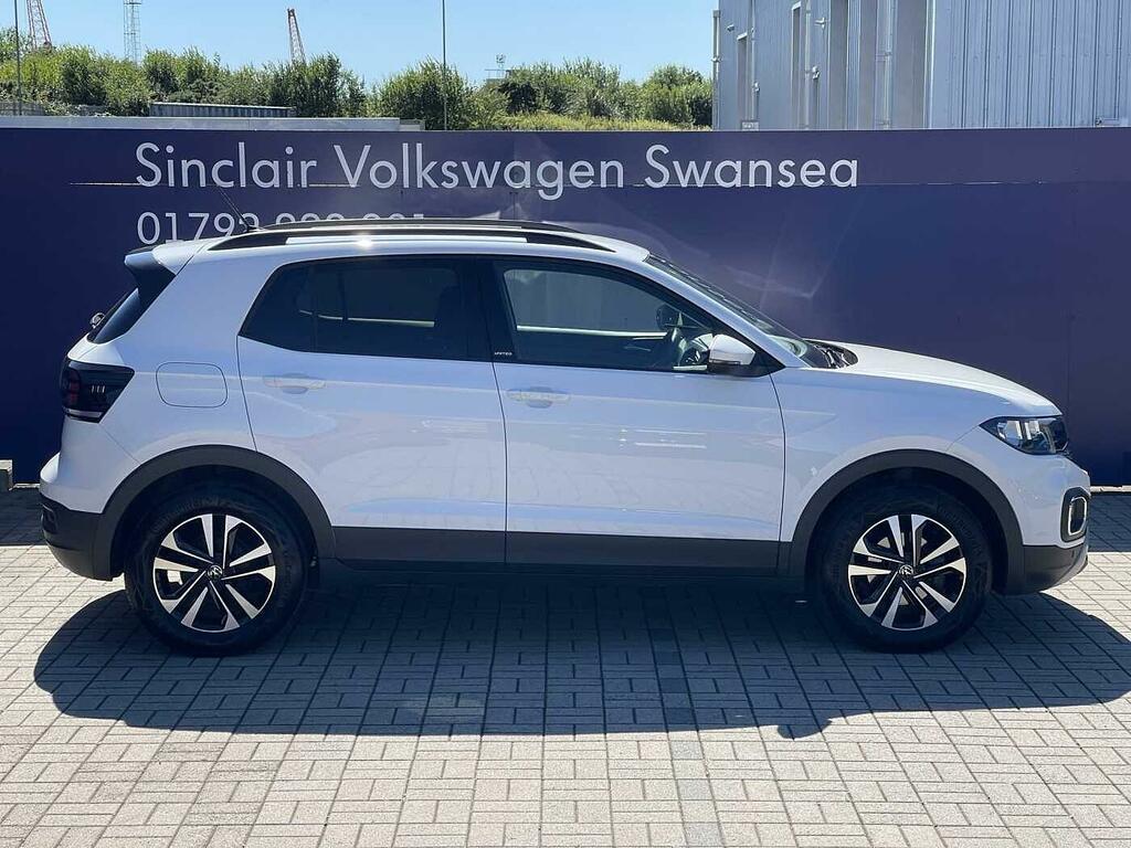 Volkswagen T-Cross 1.0 Tsi 95Ps United Hatchback Click And Collec White #4