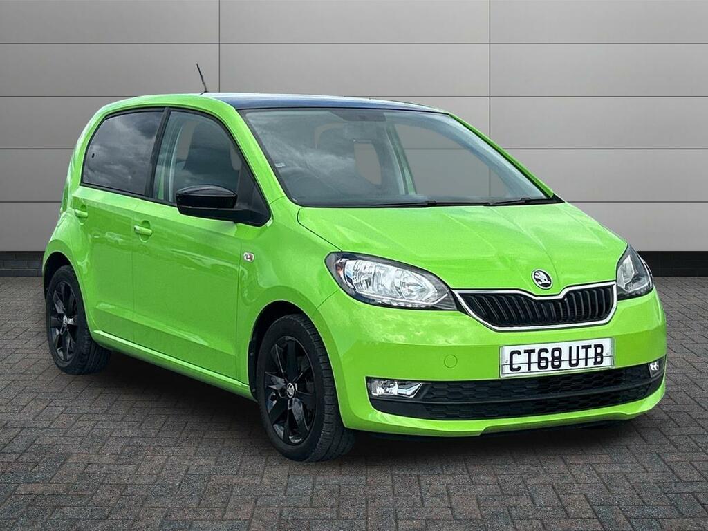 Skoda Citigo 1.0 Mpi Greentech Colour Edition Euro 6 Ss Green