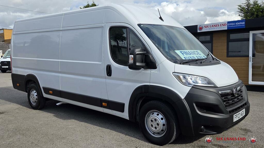 Vauxhall Movano Prime White