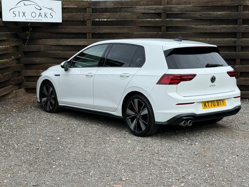 Volkswagen Golf 2.0 Tdi Gtd Dsg Euro 6 Ss White #5
