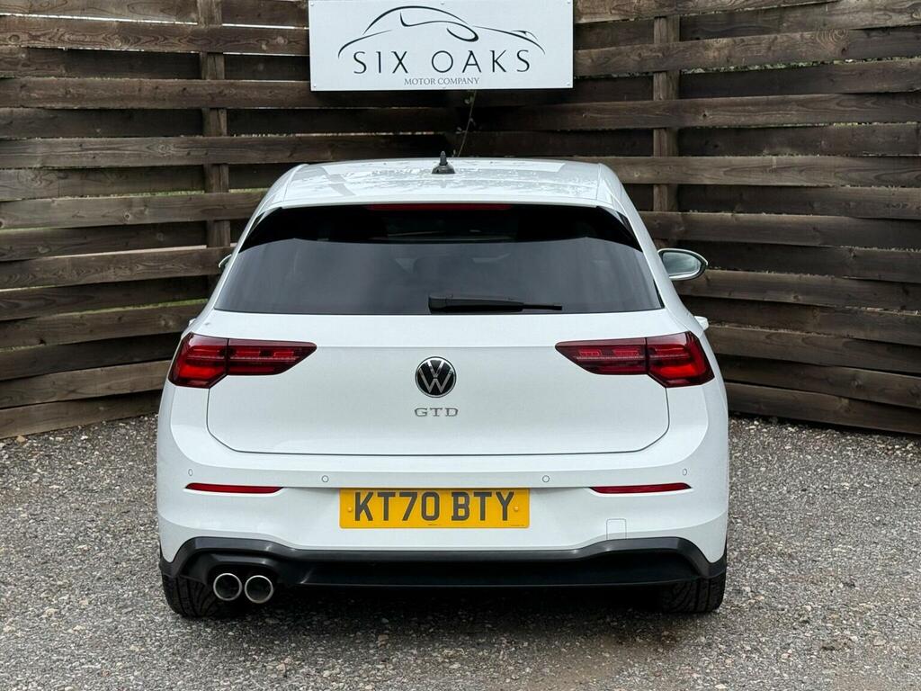 Volkswagen Golf 2.0 Tdi Gtd Dsg Euro 6 Ss White #6