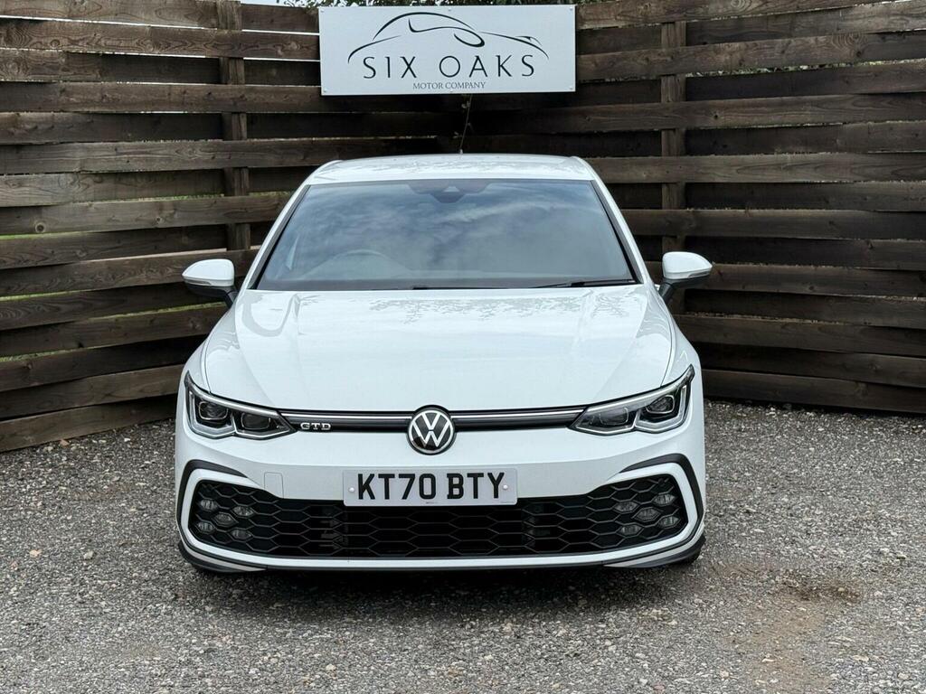Volkswagen Golf 2.0 Tdi Gtd Dsg Euro 6 Ss White #2