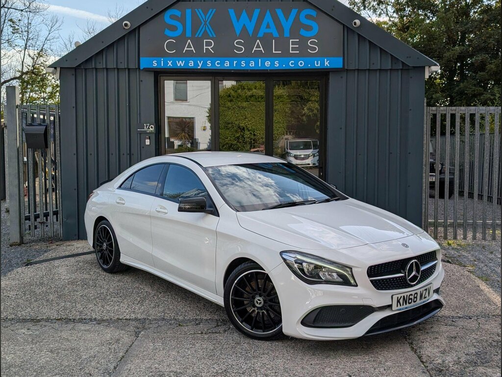 Mercedes-Benz CLA Class 2.1 Cla220d Amg Line Night Edition Coupe 7G-dct Eu White