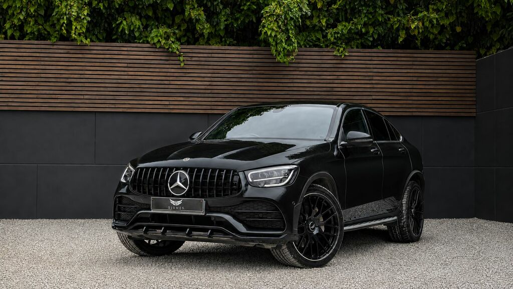 Mercedes-Benz GLC Class 2020 2.0 Glc220d Amg Line Coupe G-troni Black