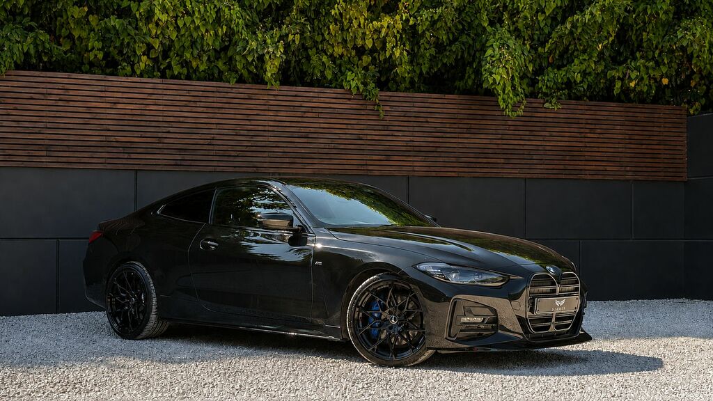 BMW 4 Series Gran Coupe 2021 2.0 420I M Sport Coupe Euro 6 Black #2
