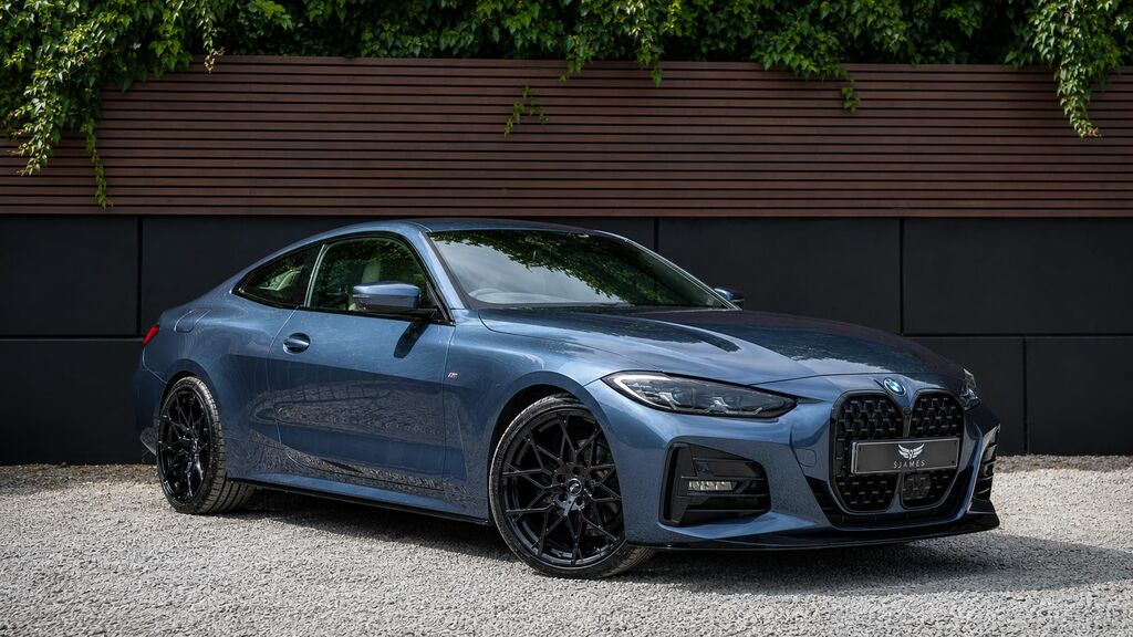 BMW 4 Series Gran Coupe 2021 2.0 420I M Sport Coupe Euro 6 Blue #3