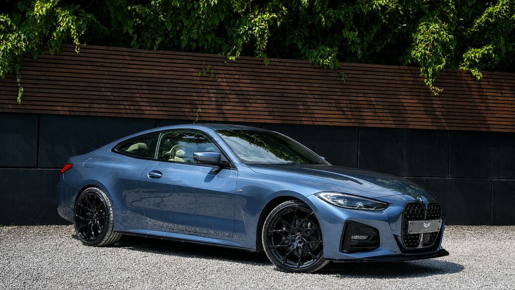 BMW 4 Series Gran Coupe 2021 2.0 420I M Sport Coupe Euro 6 Blue #4
