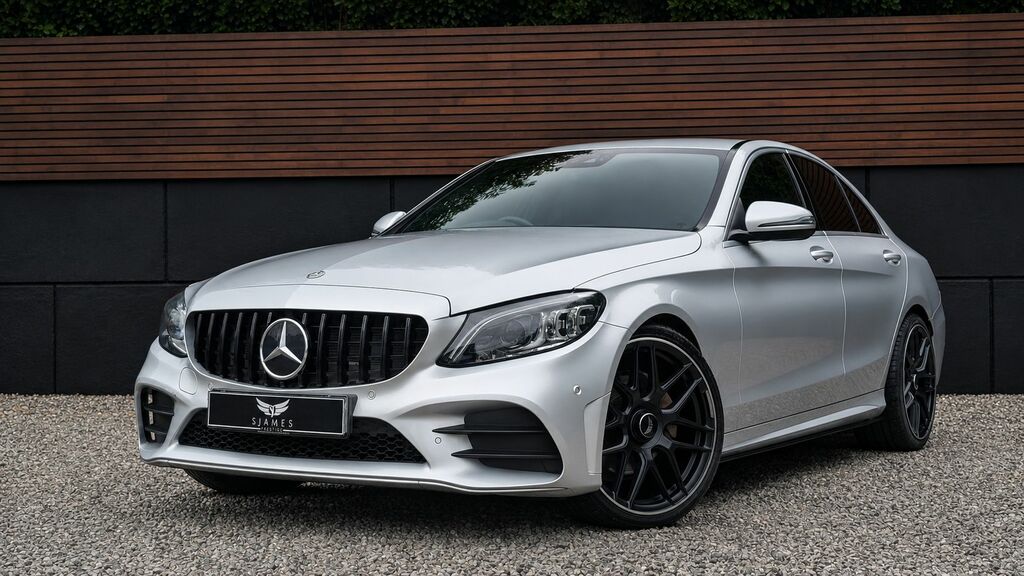 Mercedes-Benz C Class 2020 2.0 C220d Amg Line Premium Saloon Diese Silver
