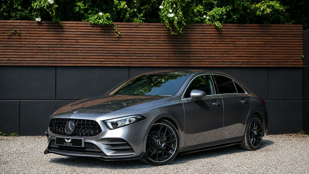 Mercedes-Benz A Class 2022 1.3 A250e 15.6Kwh Amg Line Premium Saloon 4 Grey