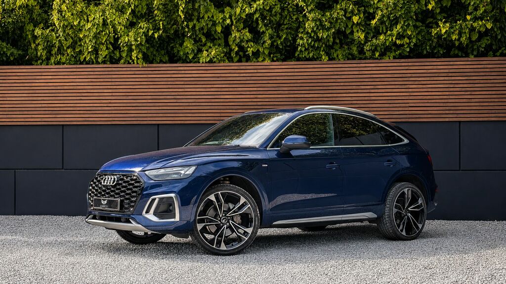 Audi Q5 2021 2.0 Tfsi 45 S Line Sportback S Tro Blue #2