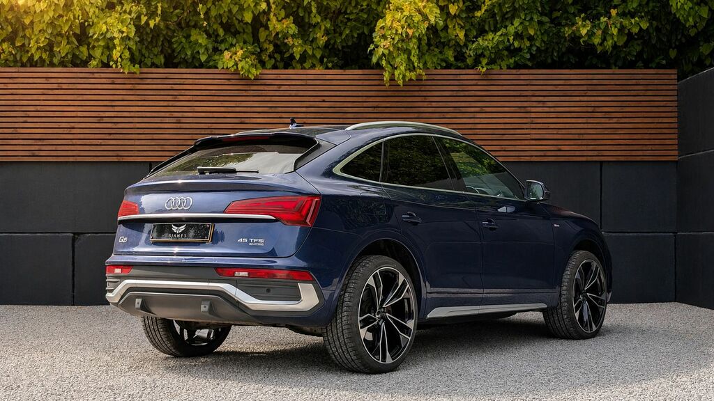 Audi Q5 2021 2.0 Tfsi 45 S Line Sportback S Tro Blue #6