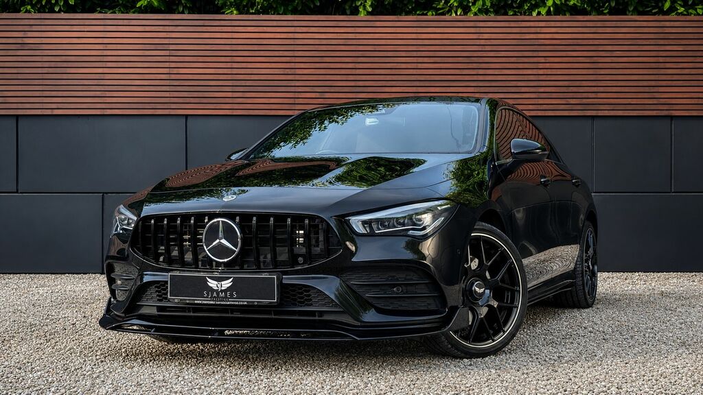 Mercedes-Benz CLA Class 2023 1.3 Cla250e 15.6Kwh Amg Line Premium Coupe Black