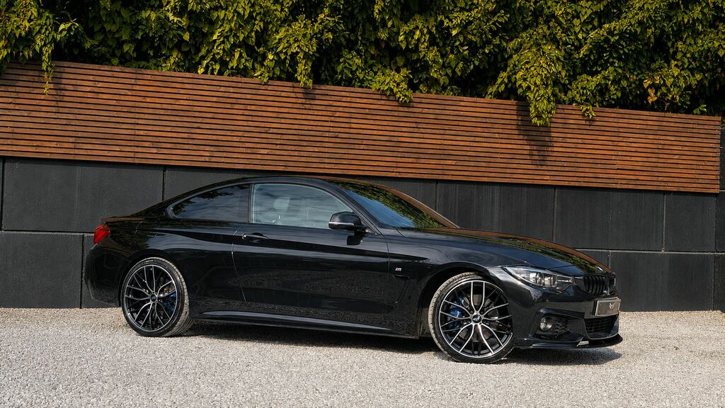 BMW 4 Series Gran Coupe 2018 3.0 440I M Sport Coupe Euro 6 Black #4